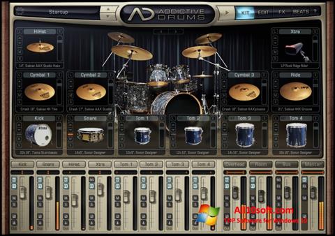 Posnetek zaslona Addictive Drums Windows 10