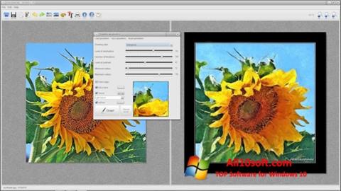 Posnetek zaslona FotoSketcher Windows 10