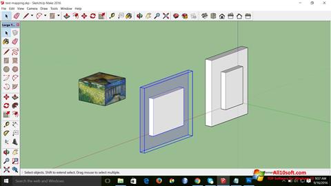 Posnetek zaslona SketchUp Make Windows 10