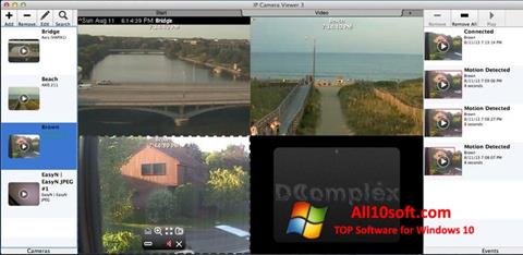 Posnetek zaslona IP Camera Viewer Windows 10