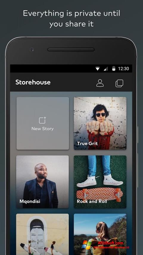 Posnetek zaslona StoreHouse Windows 10