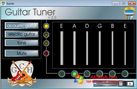 Posnetek zaslona Guitar Tuner Windows 10