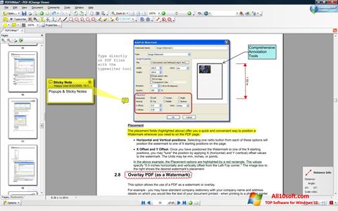Posnetek zaslona PDF-XChange Viewer Windows 10