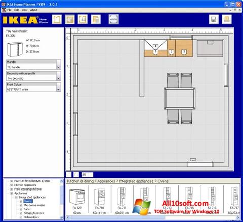 Posnetek zaslona IKEA Home Planner Windows 10