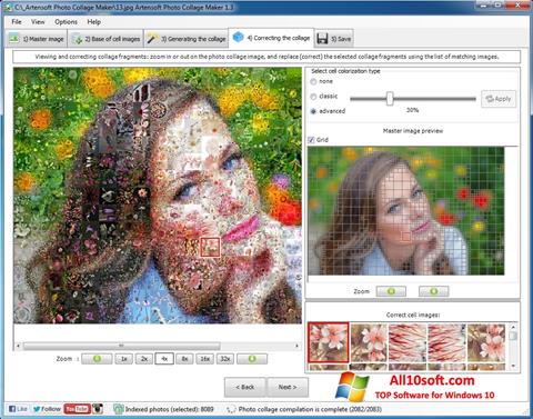 Posnetek zaslona Photo Collage Windows 10