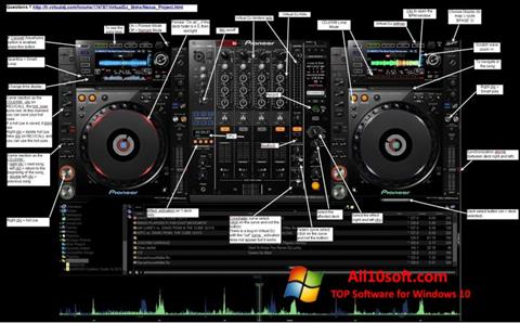 Posnetek zaslona Virtual DJ Windows 10